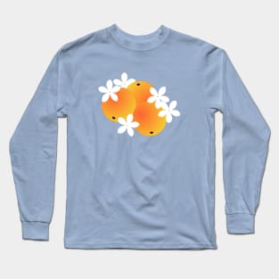 Oranges and Orange Blossoms Long Sleeve T-Shirt